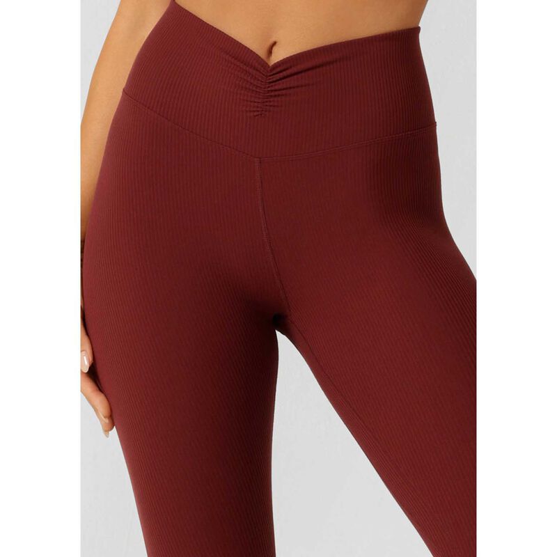 Lorna Jane Dolce Vita Rib Ankle Biter Leggings image number 2
